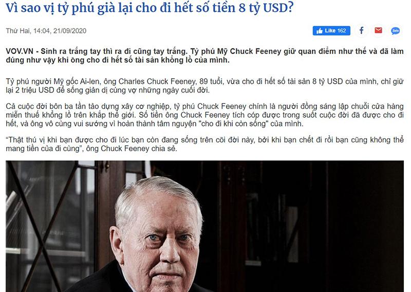 Chuck Feeney Chuck Feeney