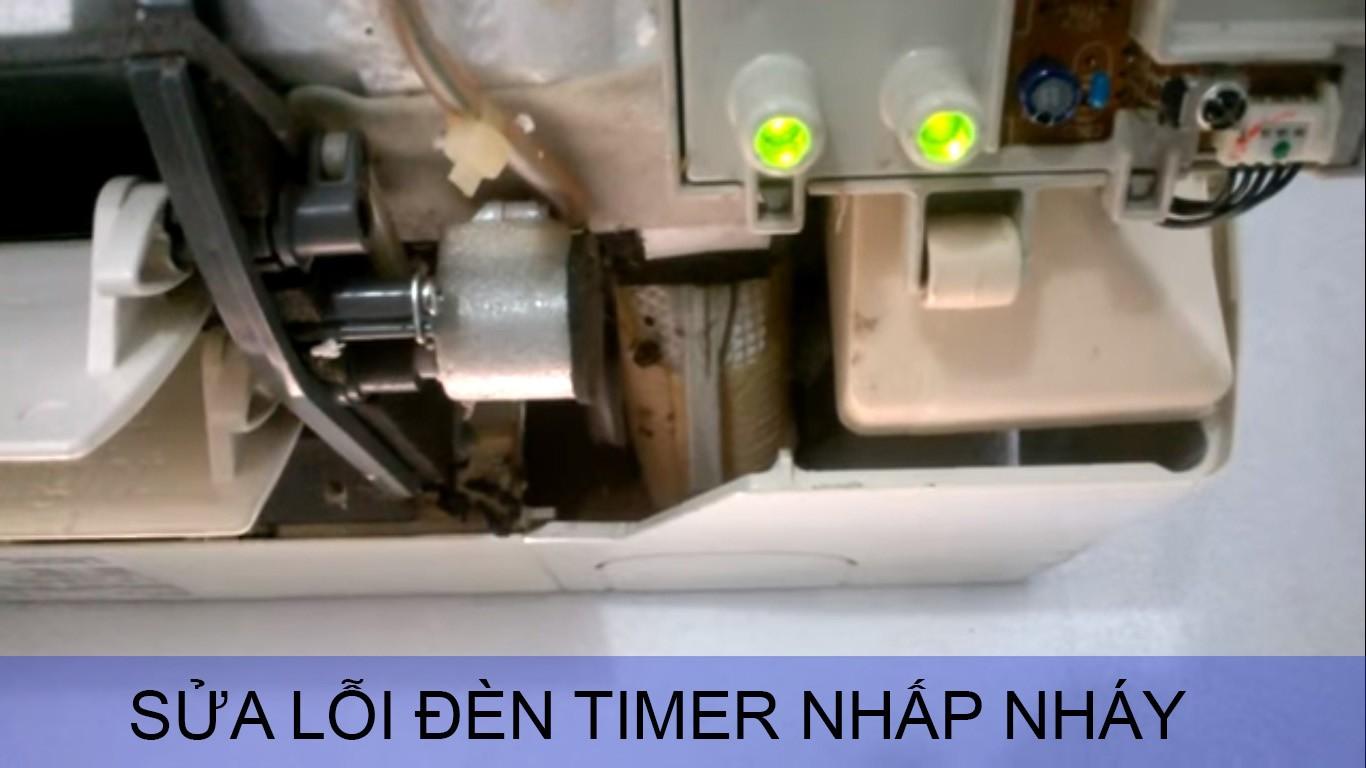 Sửa Điều Hòa Tại Nhà Khi Báo Lỗi Bằng Nháy Đèn Timer Sửa Điều Hòa Tại Nhà Khi Báo Lỗi Bằng Nháy Đèn Timer