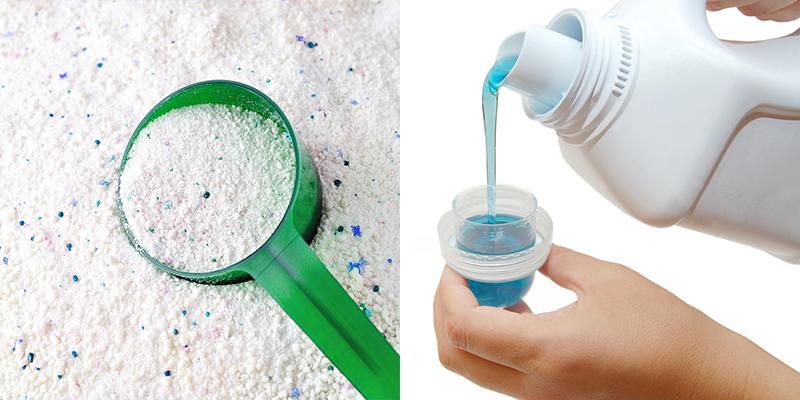 Sử Dụng Đúng Loại Bột Giặt Hoặc Nước Giặt Sử Dụng Đúng Loại Bột Giặt Hoặc Nước Giặt
