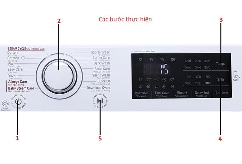 Cách Sử Dụng Máy Giặt Lg Cơ Bản: