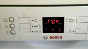 Lỗi F04 Trong Máy Giặt Bosch