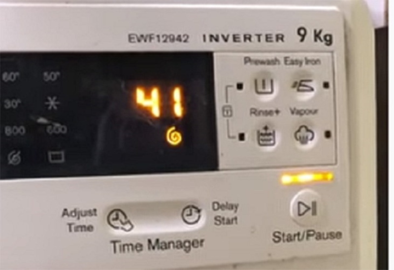 Mã Lỗi E41 Trên Máy Giặt Electrolux - Nguyên Nhân Cách Xử Lý Mã Lỗi E41 Trên Máy Giặt Electrolux - Nguyên Nhân Cách Xử Lý