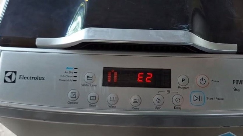 Lỗi E2 Máy Giặt Electrolux Là Bị Gì? Lỗi E2 Máy Giặt Electrolux Là Bị Gì?