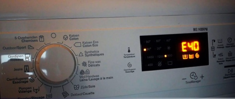 Hiển Thị Mã Lỗi E40 Hiển Thị Mã Lỗi E40