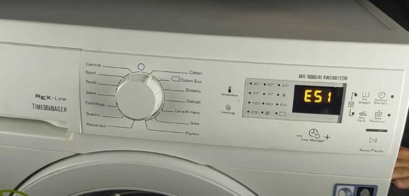 Lỗi E51 Máy Giặt Electrolux Là Lỗi Gì? Lỗi E51 Máy Giặt Electrolux Là Lỗi Gì?