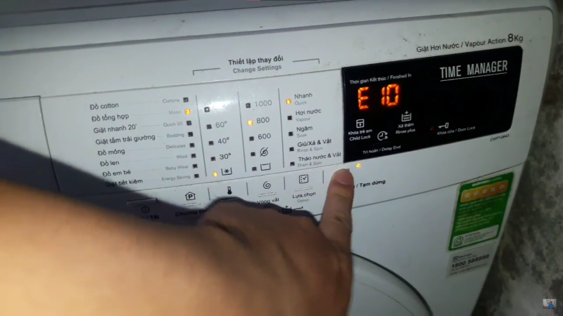Máy Giặt Electrolux Báo Lỗi E10 Dấu Hiệu Thế Nào? Máy Giặt Electrolux Báo Lỗi E10 Dấu Hiệu Thế Nào?