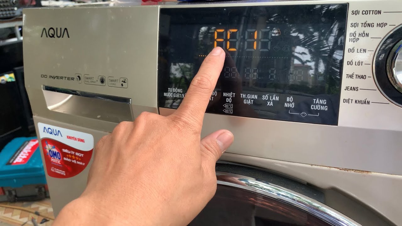 Cách Khắc Phục Các Mã Lỗi Máy Giặt Aqua Inverter Cách Khắc Phục Các Mã Lỗi Máy Giặt Aqua Inverter