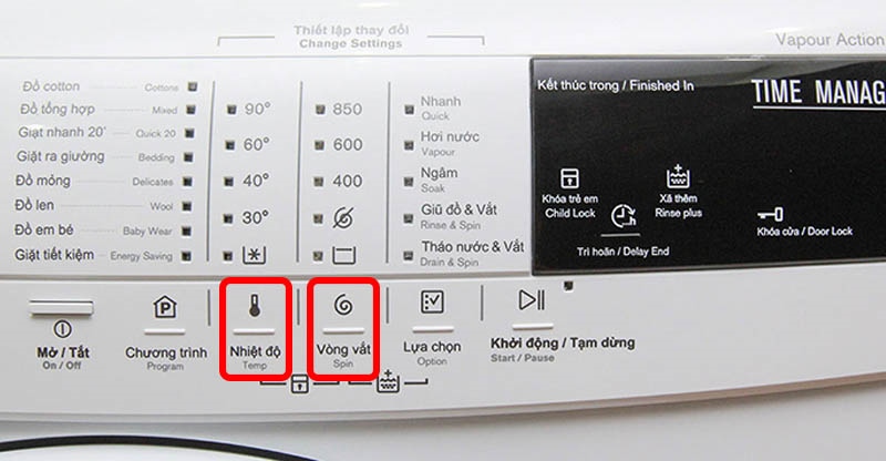 Nhấn Giữ Đồng Thời 2 Phím &Quot;Temp + Spin&Quot; Trong Khoảng 10 Giây Nhấn Giữ Đồng Thời 2 Phím &Quot;Temp + Spin&Quot; Trong Khoảng 10 Giây