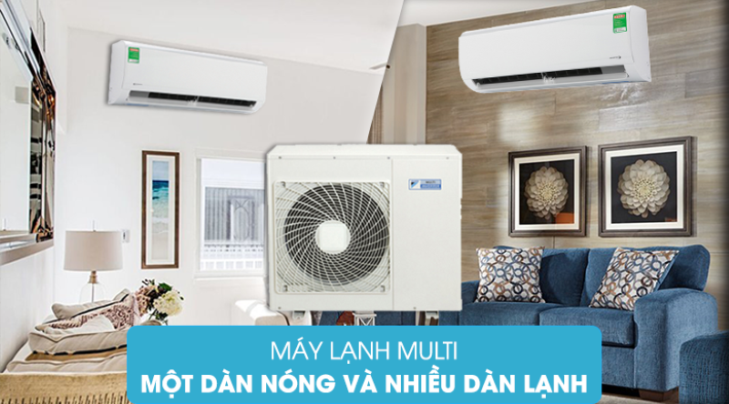 Điều Hòa Máy Lạnh Multi Có Tốn Điện? Điều Hòa Máy Lạnh Multi Có Tốn Điện?