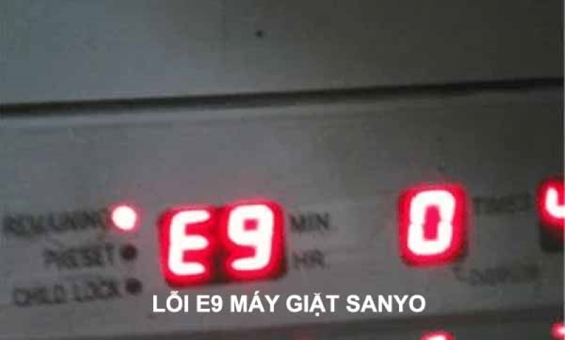 Lỗi E9 Máy Giặt Sanyo Là Hỏng Gì? Lỗi E9 Máy Giặt Sanyo Là Hỏng Gì?