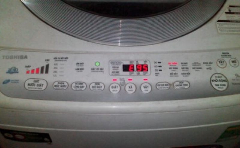 Lỗi E95 Máy Giặt Toshiba Là Lỗi Gì? Lỗi E95 Máy Giặt Toshiba Là Lỗi Gì?