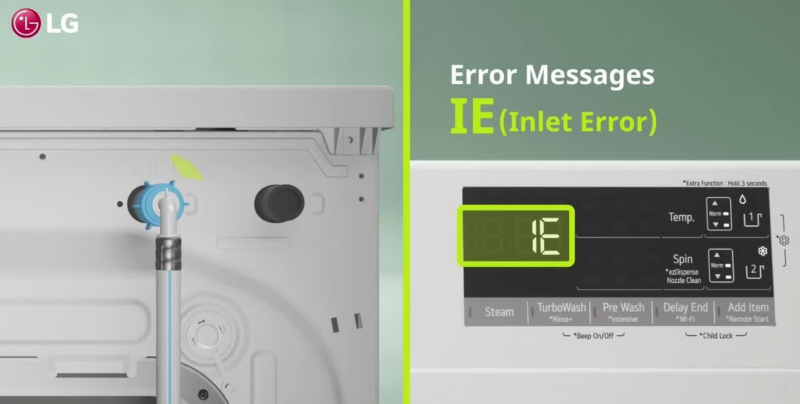 Lỗi Ie Máy Giặt Lg Cửa Ngang Là Lỗi Gì? Lỗi Ie Máy Giặt Lg Cửa Ngang Là Lỗi Gì?