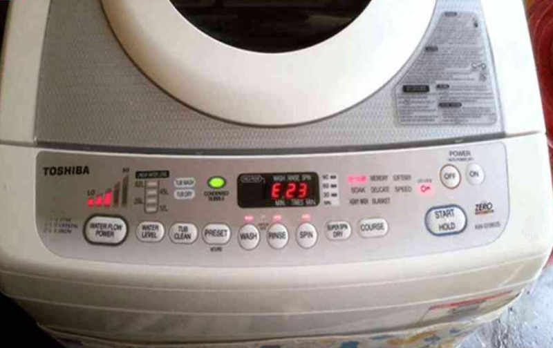 Lỗi E23 Máy Giặt Toshiba Là Bị Gì? Lỗi E23 Máy Giặt Toshiba Là Bị Gì?