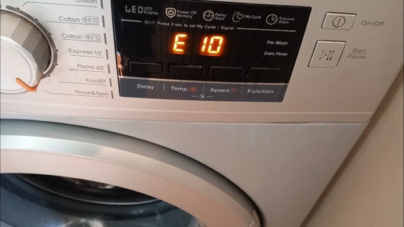 Lỗi E10 Máy Giặt Casper Là Lỗi Gì? Lỗi E10 Máy Giặt Casper Là Lỗi Gì?