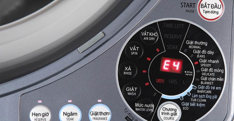 Lỗi E4 Máy Giặt Sharp Là Lỗi Gì? Lỗi E4 Máy Giặt Sharp Là Lỗi Gì?