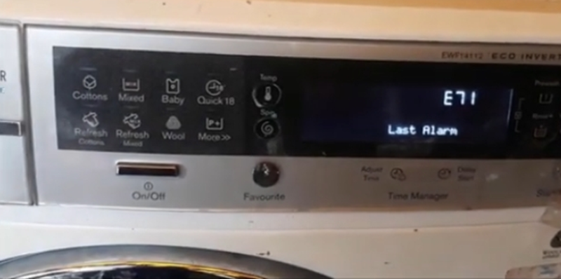 Lỗi E71 Máy Giặt Electrolux Là Lỗi Gì? Lỗi E71 Máy Giặt Electrolux Là Lỗi Gì?