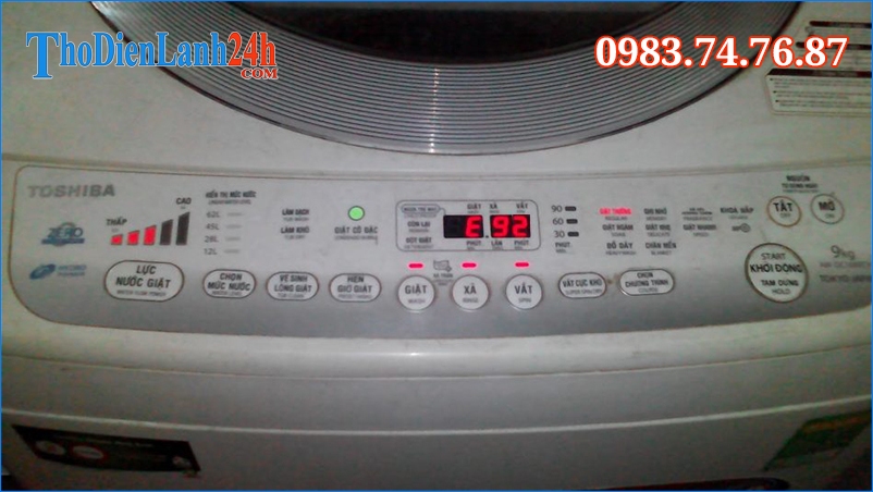 Lỗi E92 Máy Giặt Toshiba Là Lỗi Gì? Lỗi E92 Máy Giặt Toshiba Là Lỗi Gì?