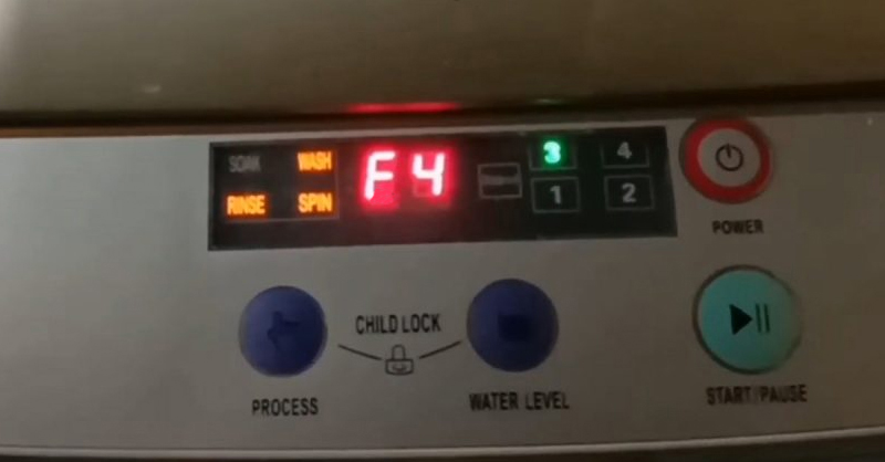 Lỗi F4 Máy Giặt Aqua Là Lỗi Gì? Lỗi F4 Máy Giặt Aqua Là Lỗi Gì?