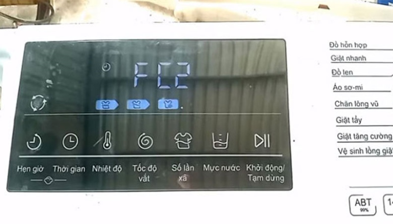 Lỗi Fc2 Máy Giặt Aqua Là Lỗi Gì? Lỗi Fc2 Máy Giặt Aqua Là Lỗi Gì?