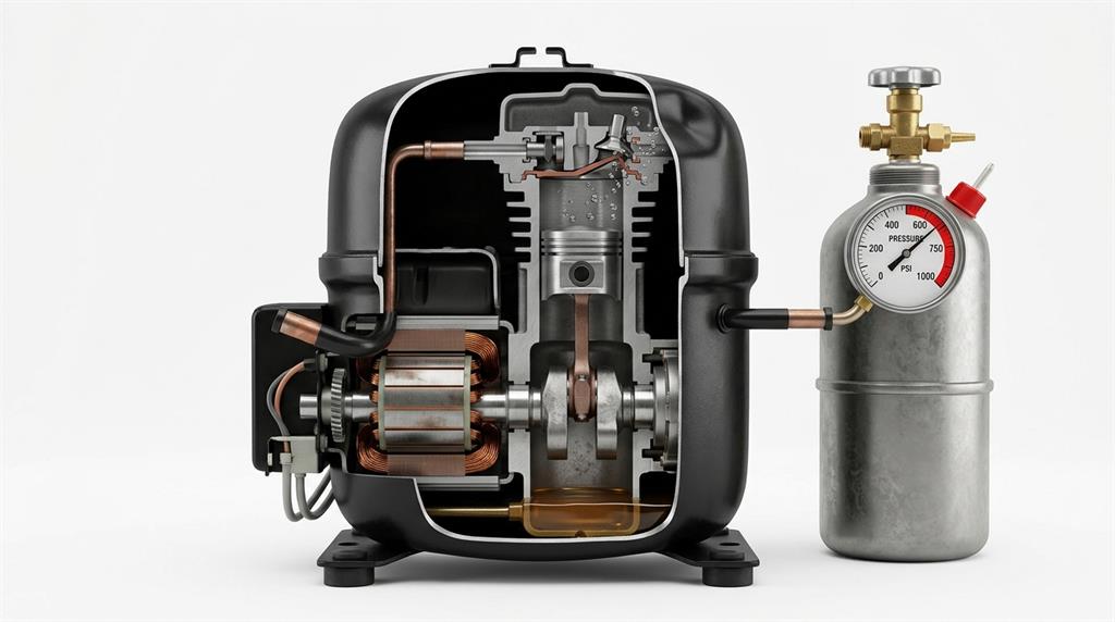Vạch Trần Chiêu Trò Thợ Dỏm 'Đá Lốc' Và Bơm Gas Ảo, Ảnh Minh Họa Bởi Ai