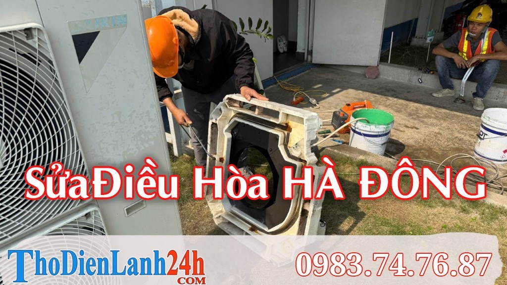 Sua Dieu Hoa Tai Khu Ha Dong 1