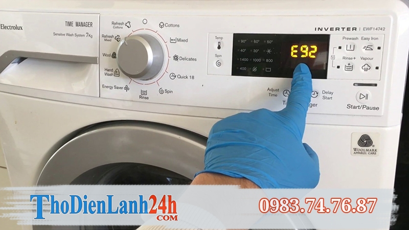 E92 Máy Giặt Electrolux Là Lỗi Gì? Biểu Hiện E92 Máy Giặt Electrolux Là Lỗi Gì? Biểu Hiện