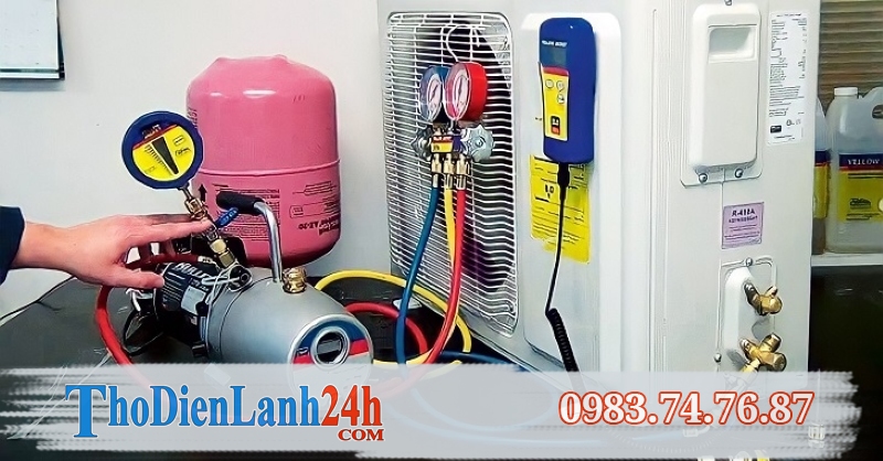 Quy Trình Bơm Nạp Ga Chuyên Nghiệp