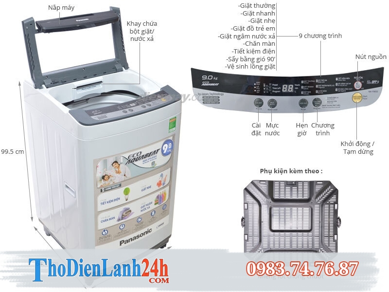 Các Lỗi Thường Gặp Trên Máy Giặt Panasonic Và Cách Khắc Phục