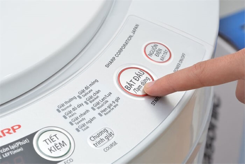 Hướng Dẫn Tự Khắc Phục Một Số Lỗi Nhỏ Ở Máy Giặt Sharp