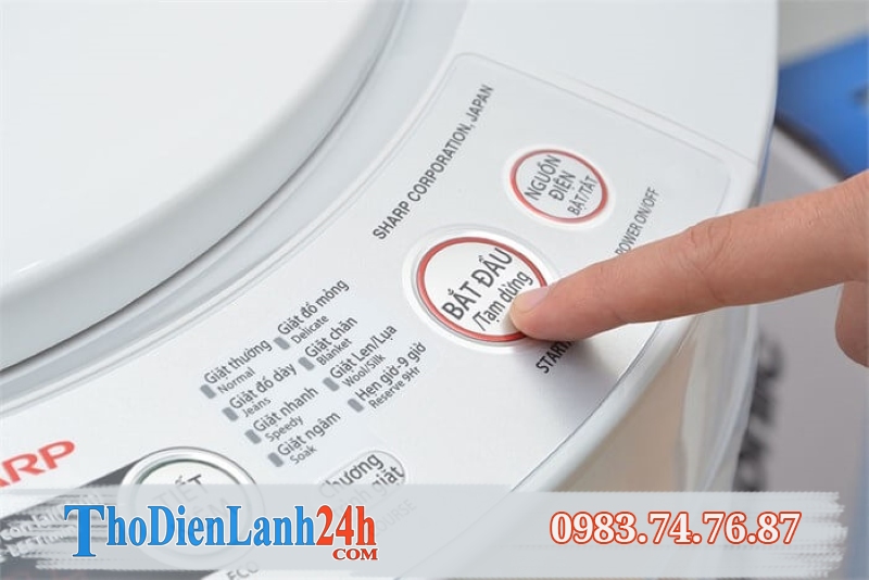 Cách Khắc Phục Các Lỗi Nhỏ Của Máy Giặt Sharp Tại Nhà (Nếu Có Thể)