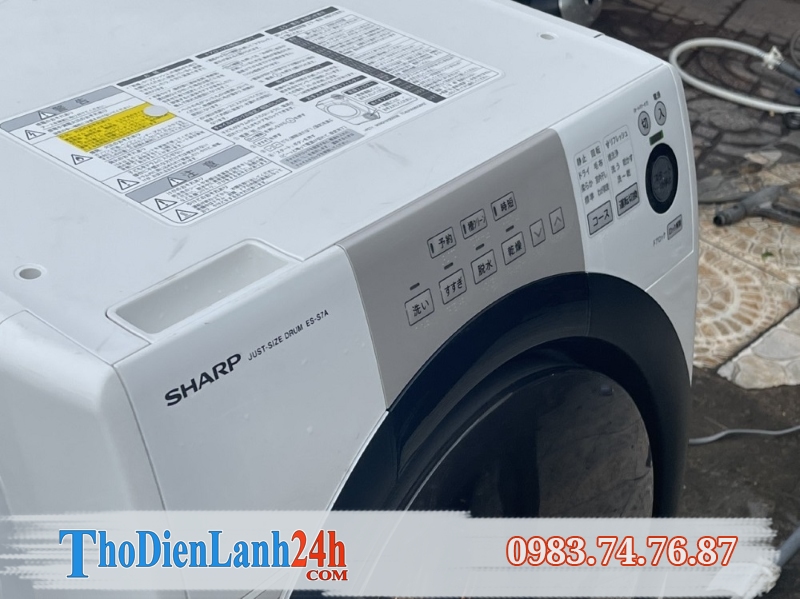 Các Lỗi Thường Gặp Ở Máy Giặt Sharp