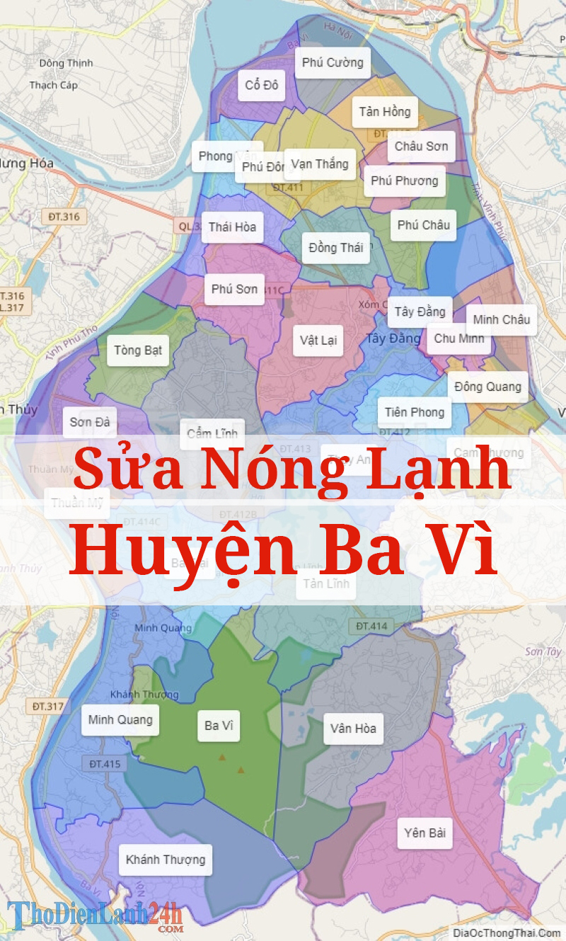 Sửa Bình Nóng Lạnh Ba Vì