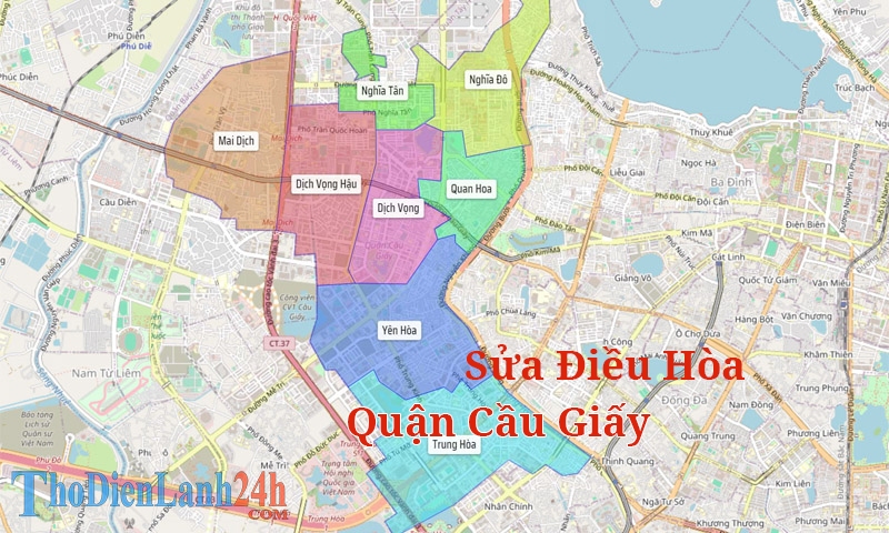 Sửa Điều Hòa Uy Tín Tại Cầu Giấy, Hà Nội