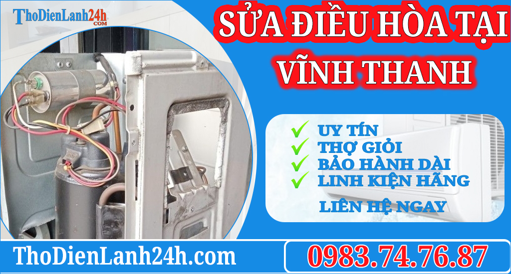 Sua Dieu Hoa Vinh Thanh Thodienlanh24Hcom