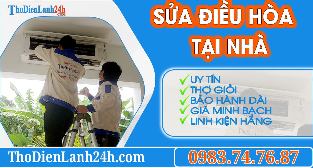 Dịch Vụ Sửa Điều Hòa Tại Nhà Uy Tín - Nhanh - Hết Lỗi 100% - Bảo Hành Dài Hạn