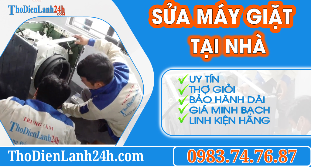 Dịch Vụ Sửa Máy Giặt Tại Nhà Giá Rẻ Nhanh Chóng Bảo Hành Dài