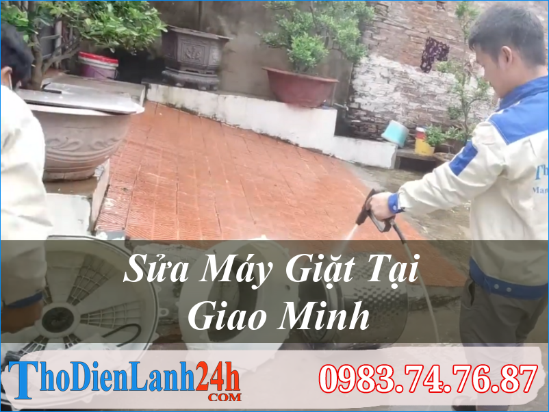 Sửa Máy Giặt Giao Minh Giá Tốt - Thợ Điện Lạnh 24H Đến Ngay!
