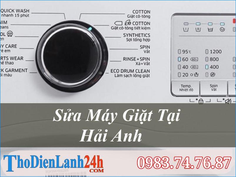 Dịch Vụ Sửa Máy Giặt Hải Anh Giá Tốt - Thodienlanh24H Uy Tín Số 1