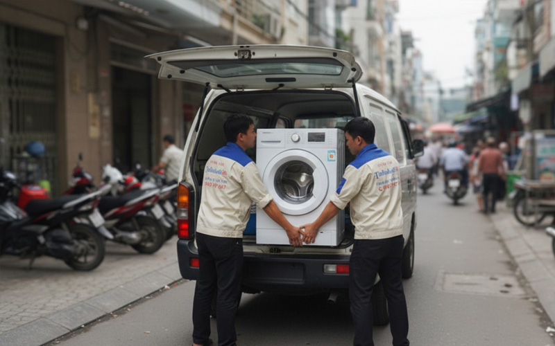 Thodienlanh24H Mang Máy Giặt Đến Tận Nhà Khách Hàng Thodienlanh24H Mang Máy Giặt Đến Tận Nhà Khách Hàng