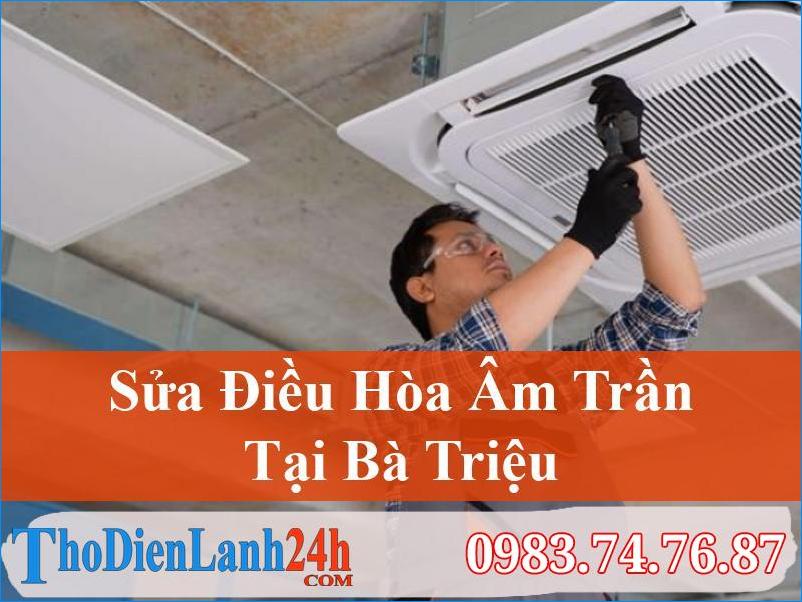 Sua Dieu Hoa Am Tran Ba Trieu Ha Dong Thodienlanh24H