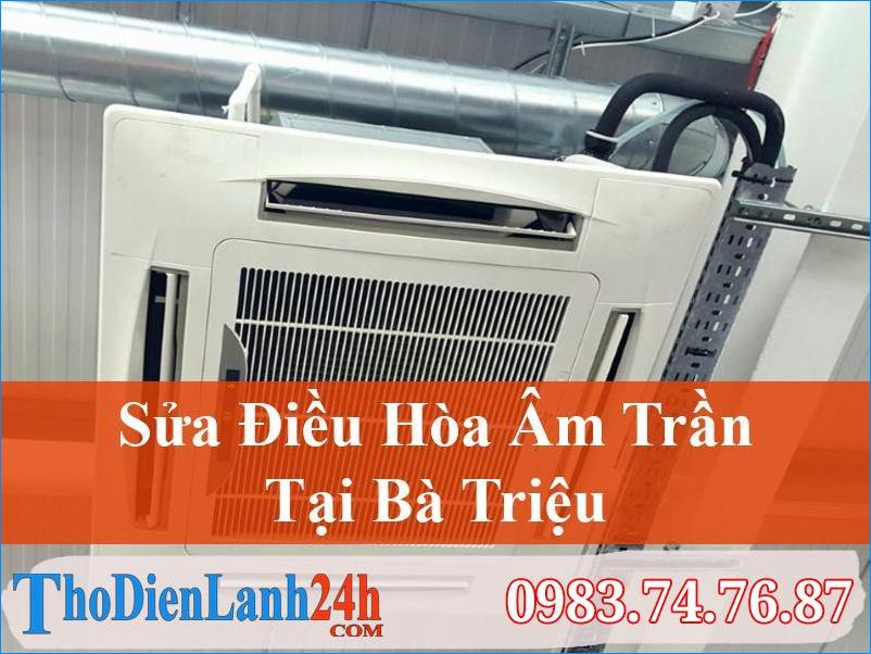 Sua Dieu Hoa Am Tran Ba Trieu Nam Dinh Thodienlanh24H