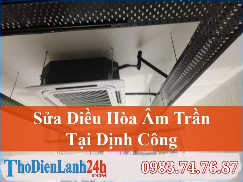 Sua Dieu Hoa Am Tran Dinh Cong Hoang Mai Thodienlanh24H