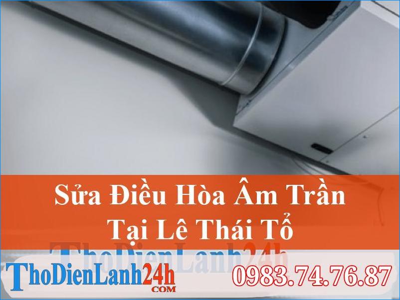 Sua Dieu Hoa Am Tran Le Thai To Hoan Kiem Thodienlanh24H