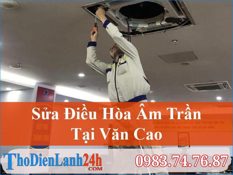Sua Dieu Hoa Am Tran Van Cao Ba Dinh Thodienlanh24H