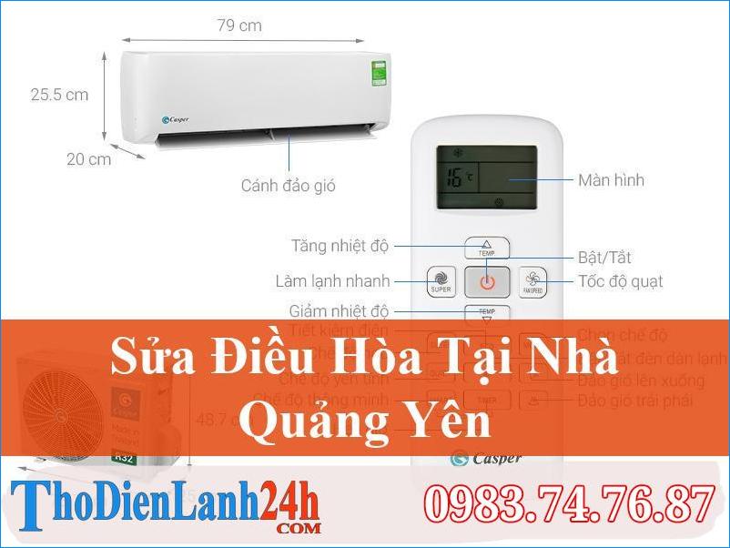 Sửa Điều Hòa Quảng Yên Tại Nhà Uy Tín, Nhanh | 0983.74.76.87