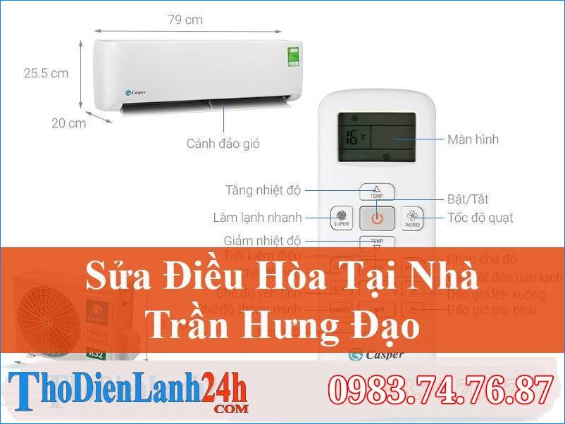 Sua Dieu Hoa Tran Hung Dao Hung Yen Thodienlanh24H