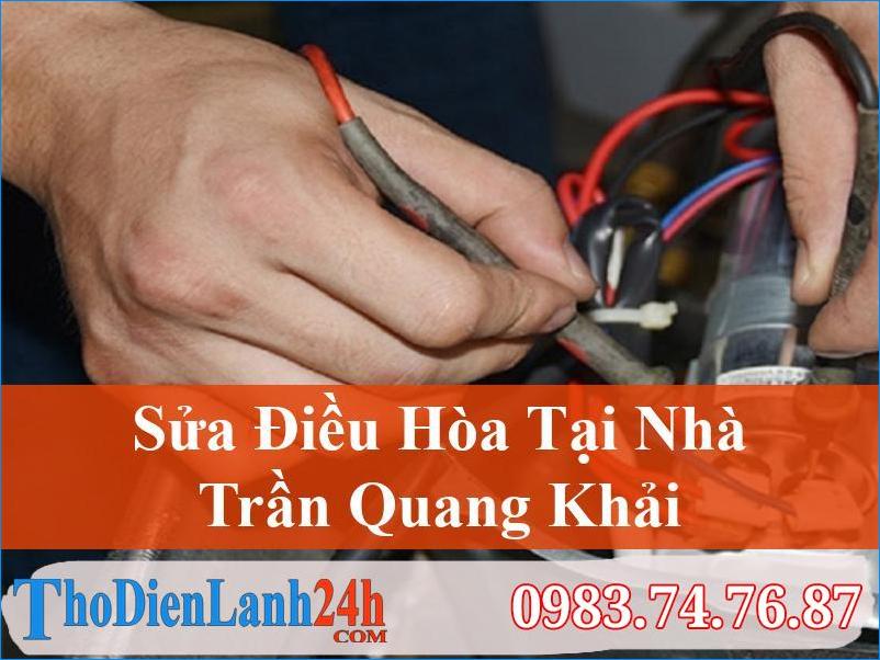 Sua Dieu Hoa Tran Quang Khai Hoan Kiem Thodienlanh24H