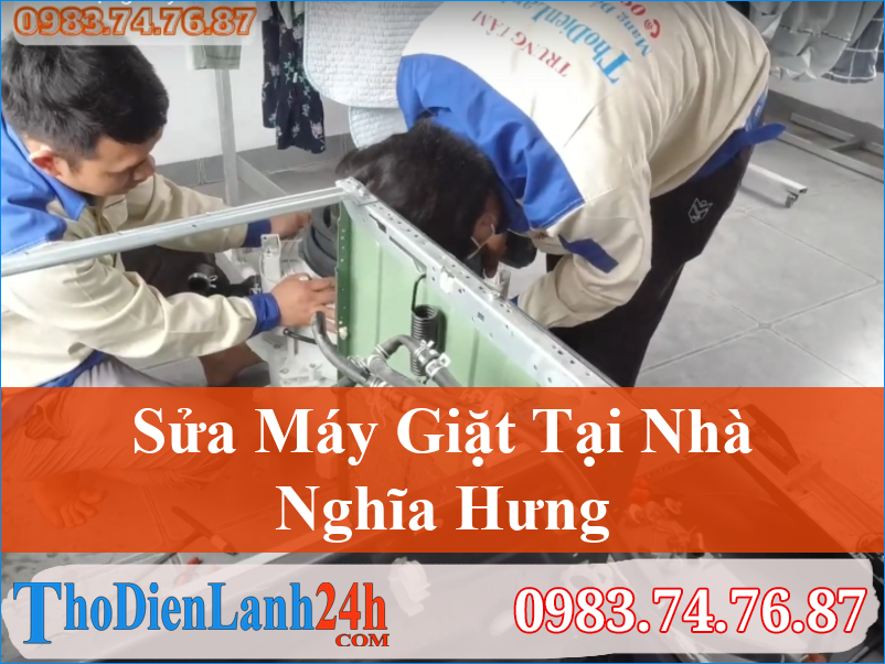 Sửa Máy Giặt Nghĩa Hưng Tận Tâm Tại Nhà Thodienlanh24H