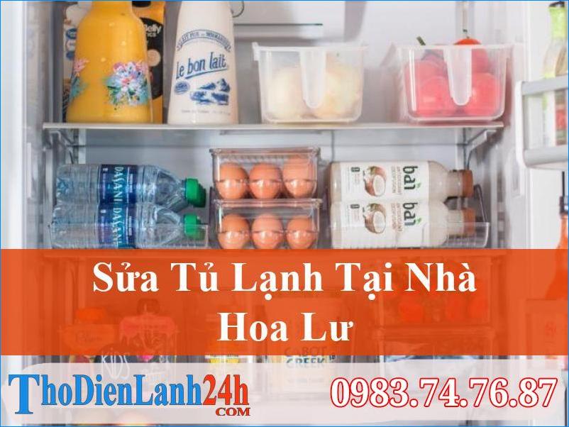 Sửa Tủ Lạnh Hoa Lư Tại Nhà, Linh Kiện Chính Hãng, Giá Tốt