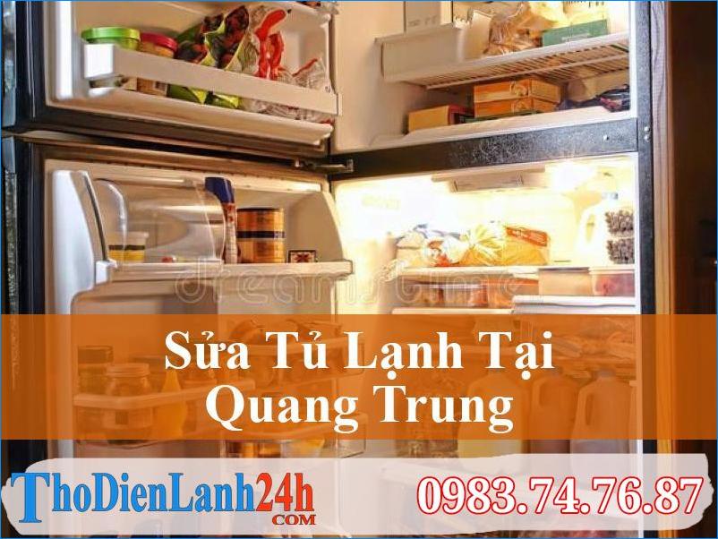 Sửa Tủ Lạnh Quang Trung Giá Tốt - Gọi Ngay Thodienlanh24H Kiểm Tra Tại Nhà!